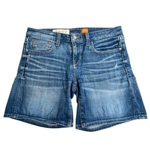 Anthropologie Pilcro Womens 26 Denim Medium Wash Low Rise‎ 6.5" Inseam Shorts